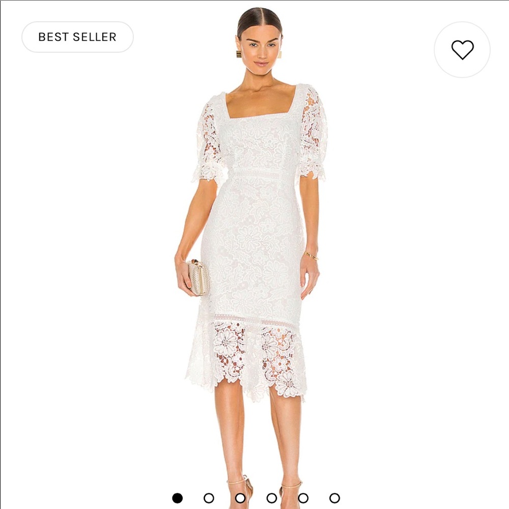 White Midi Dress